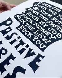 Image 2 of Positive Vibes Screen print