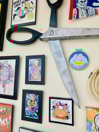 Image 2 of Hello Friend- 4” Embroidery Hoop