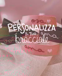 Image 1 of Personalizza il tuo bracciale ricamato