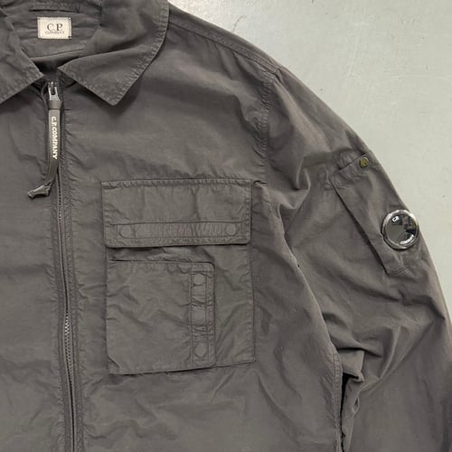 Image of CP Company Flatt Nylon Overshirt, size large