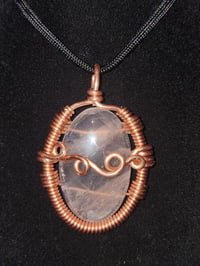 Rose Quartz Pendant Madagascar 