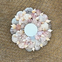 Image 1 of Seashell Mirror 9”