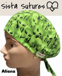 Image 3 of Space Theme Scrub Hats