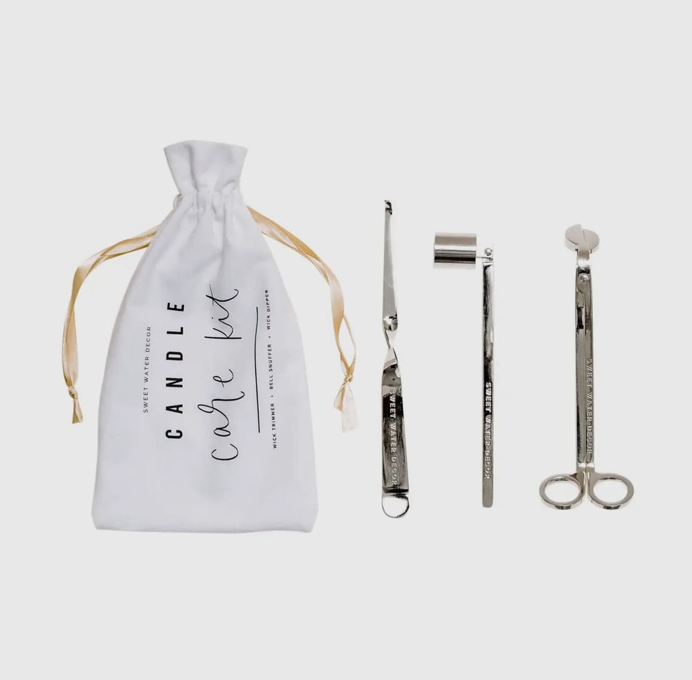 Image of Silver Candle Care Kit by Sweet Water Decor