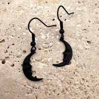Image 1 of Crescent Moon Earrings
