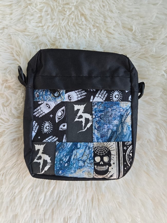 Zeds Dead and Griz Patchwork Crossbody Bags