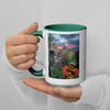  Tranquil Autumn Garden Mug - Green