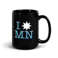 Image 4 of I [STAR] MN Mug (Black)