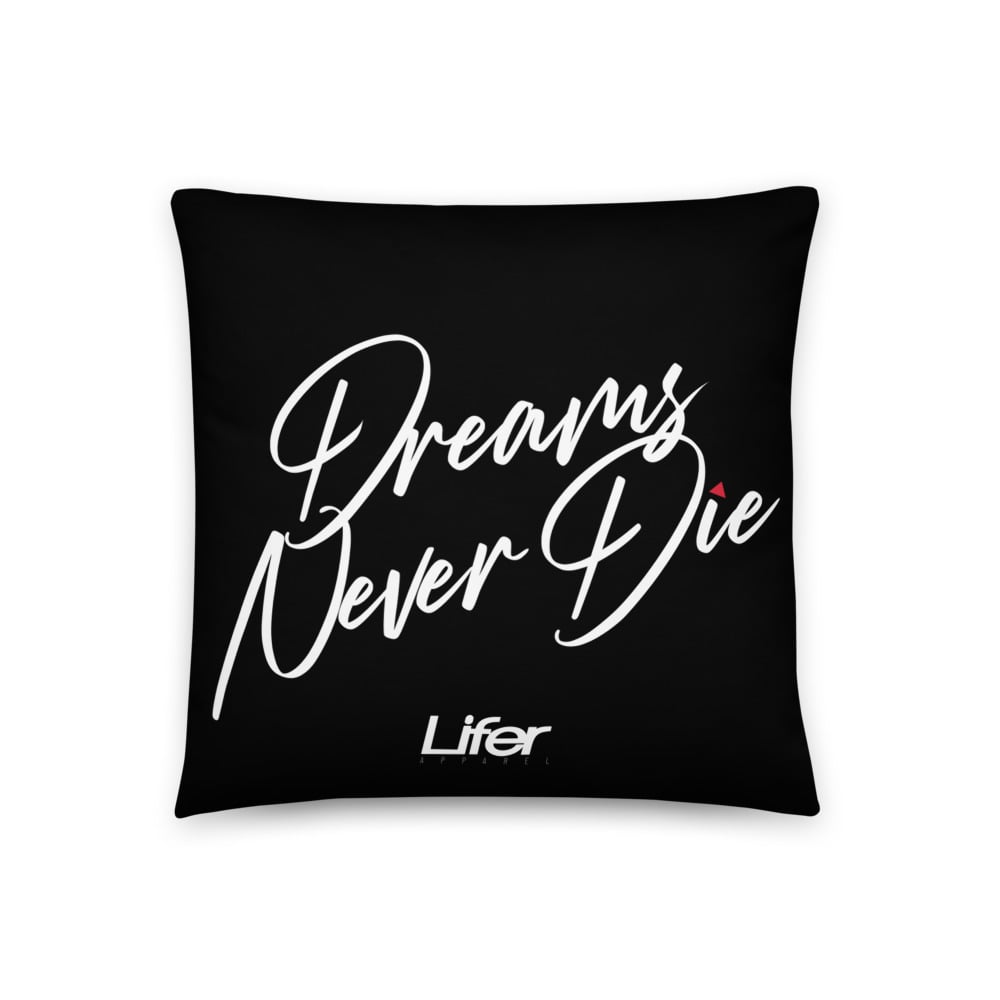 Image of LIFER DND THROW PILLOW (Onyx)
