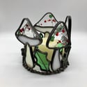 Christmas Mushroom Candle Sleeve 