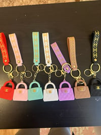 CC purse keychain 