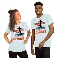 Image 3 of Rooted In Christ Light Unisex t-shirt