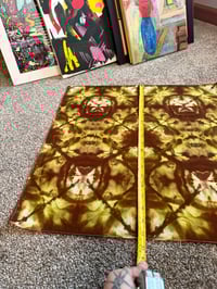 Image 5 of “stained glass chapel” hand-dyed bandana