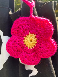 Image 1 of Flower Bag Charm/Pouch