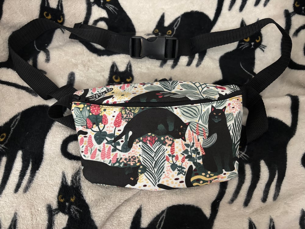 Image of Black Cat Fanny Pack