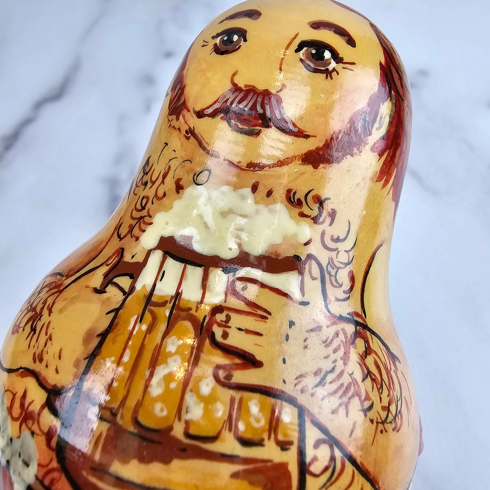 Vintage Russian roly poly wobble toy | Humanity Organics Plus