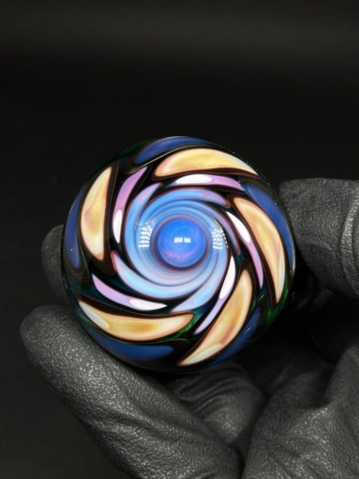 Experimental Green Spiral Image 5
