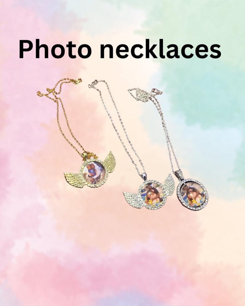 Image of photo necklace 