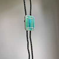 Image 2 of Emerald Star Bolo Tie