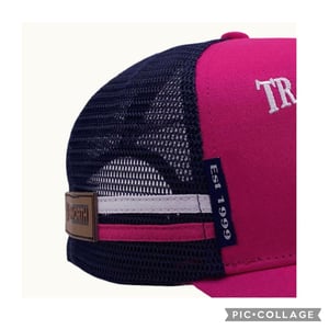 Image of Trans Aus Livestock Pink Truckers Cap_ LIMITED EDITION