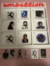 Michael Jackson Glitter Acrylics 