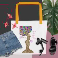 Image 1 of Tree Spirit Tote Bag - White