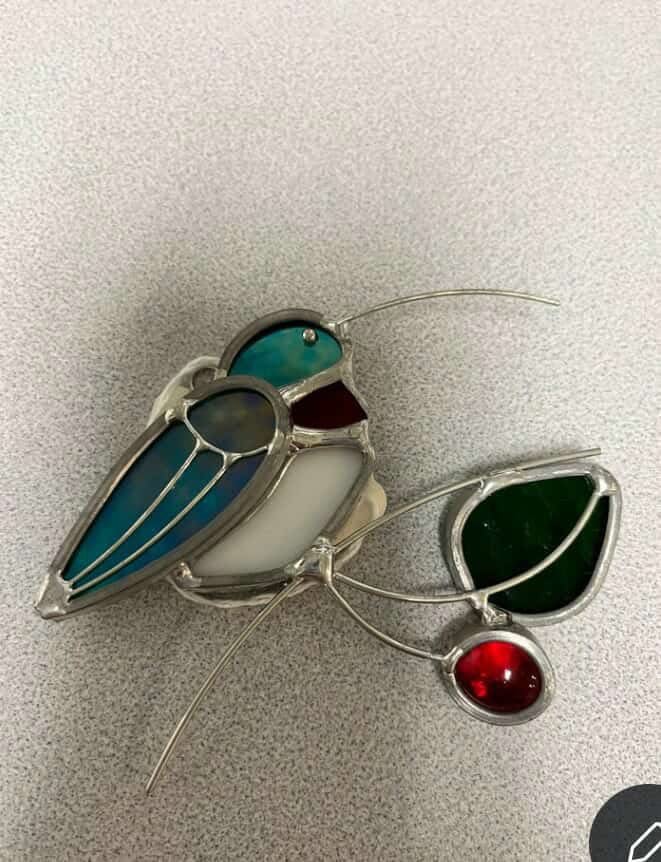 Image of Skylar Foundation/ Hummingbird Stained Glass