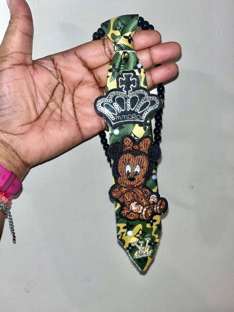 Image of  Child camouflage LV Tie set 