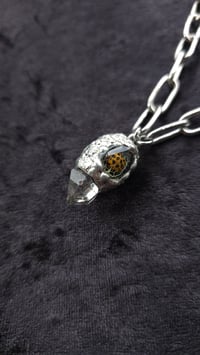 Image 6 of Dead Good Lady bird quartz amulet small