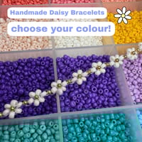 Image 1 of Personalised Flower Bracelets