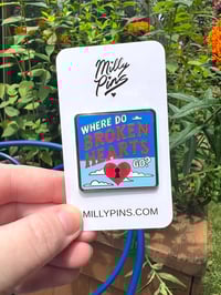 Where Do Broken Hearts Go - One Direction Enamel Pin - 1D Fan Merch