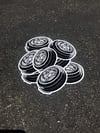 Lowrider Wire Wheel Sticker