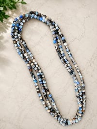 Image 1 of Sodalite Wrap Bracelet & Necklace