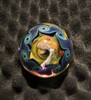 Image 4 of Twisted Fumed Honeycomb Marble with Opal