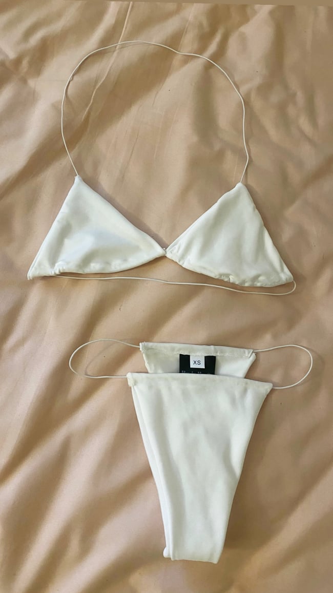 White Micro bikini