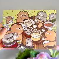 Image 1 of Grandma’s Dumplings Art Print