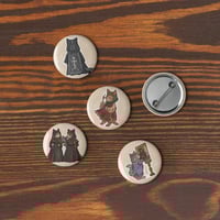 Image 2 of Orthocat set of pin buttons