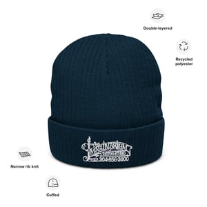 Imaginarium logo Ribbed knit beanie