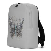 Image 2 of Steampunk Butterfly Minimalist Backpack