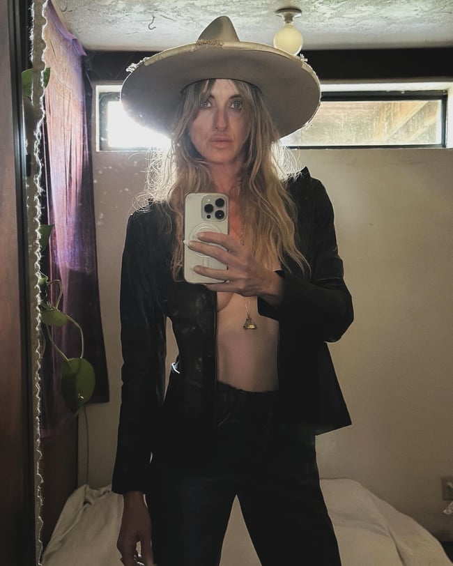 70s Gandalf the leather wizard detroit rock and roll leather jacket