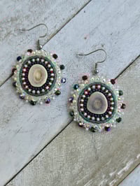 Image 1 of Candy Cane Antler earrings 