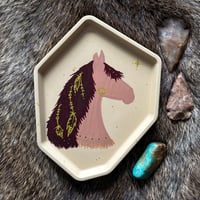 Image 1 of Plat décoratif « Cheval »