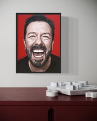 Image 2 of Ricky Gervais Print