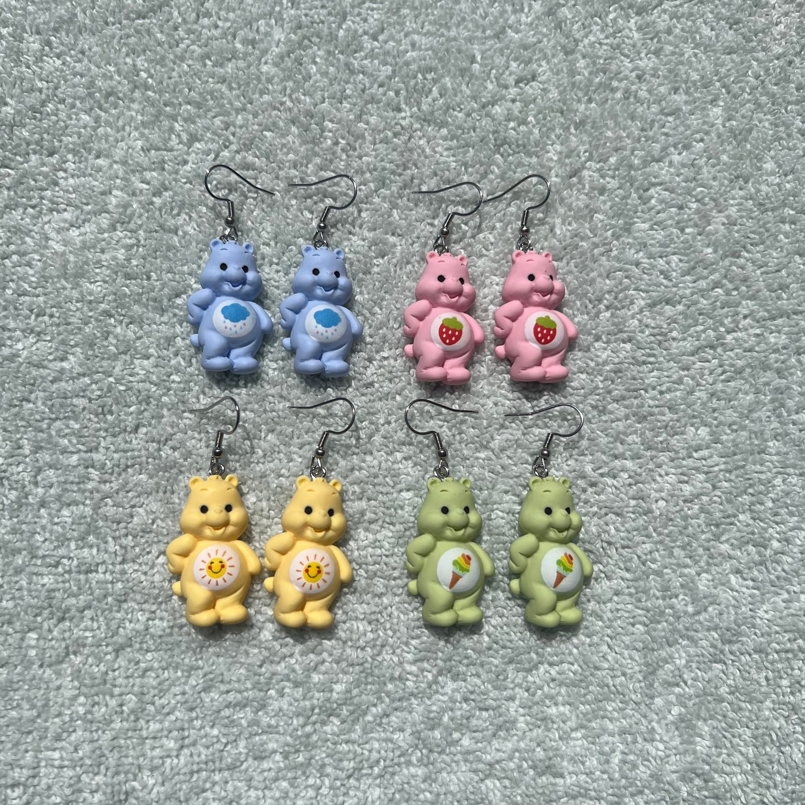 Care sale bear earrings