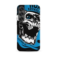 Image 3 of Blue Skull Tough Case For Samsung® 