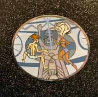 Atlantis Underwater fantasy enamel pin