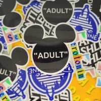 "ADULT" Sticker