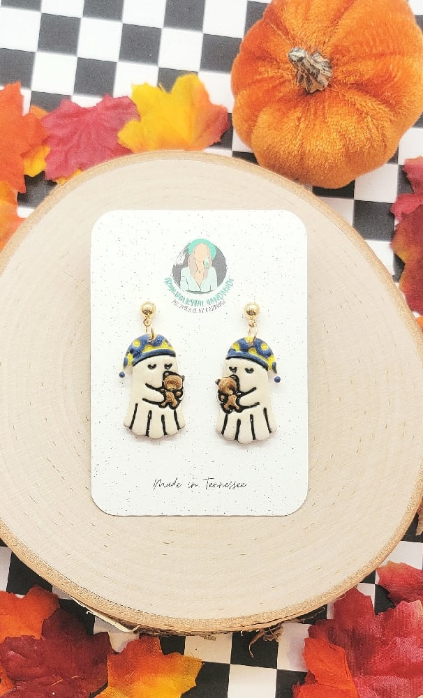 Image of Sleepy Ghost Dangles