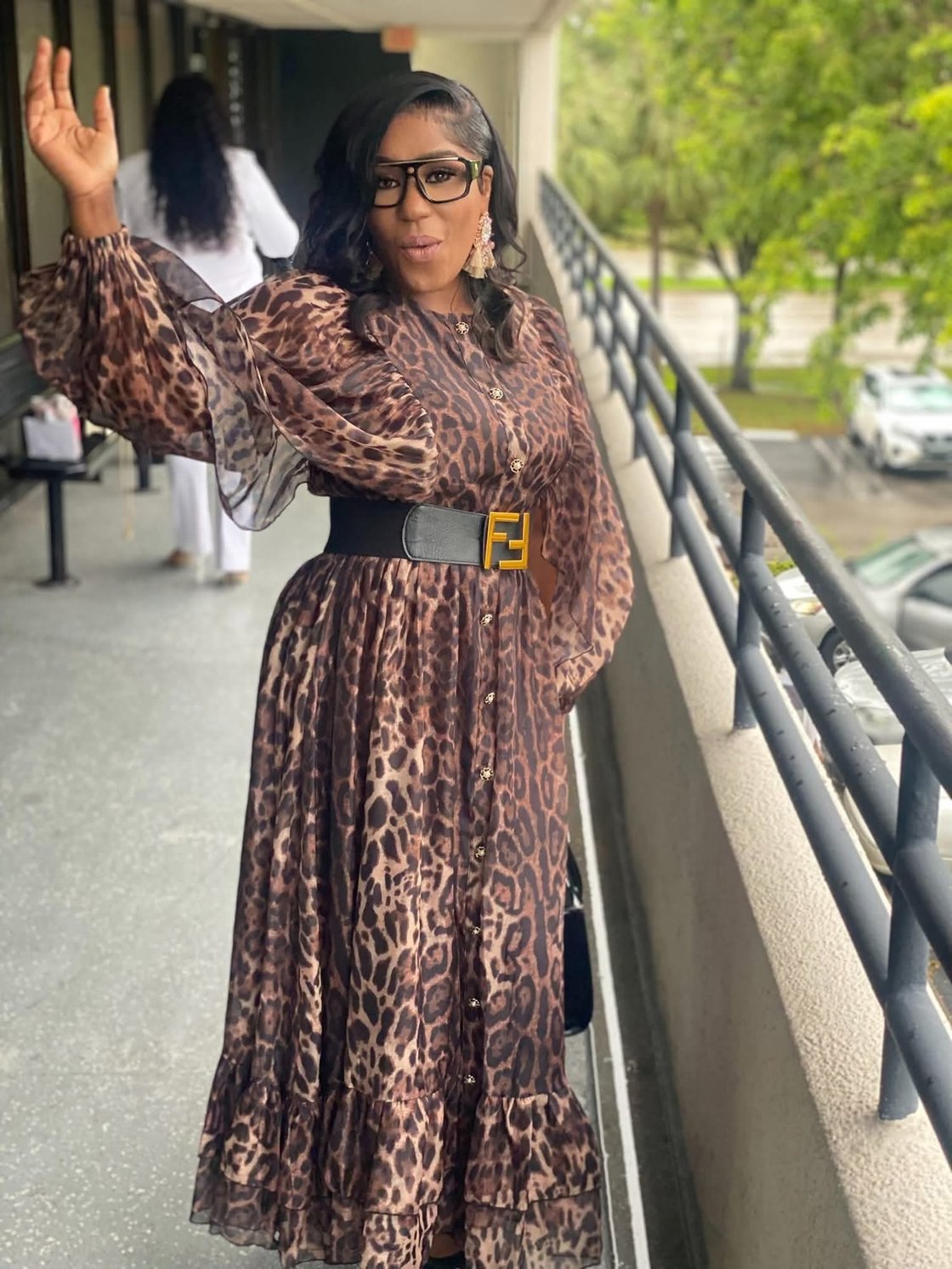 Image of So leopard dress
