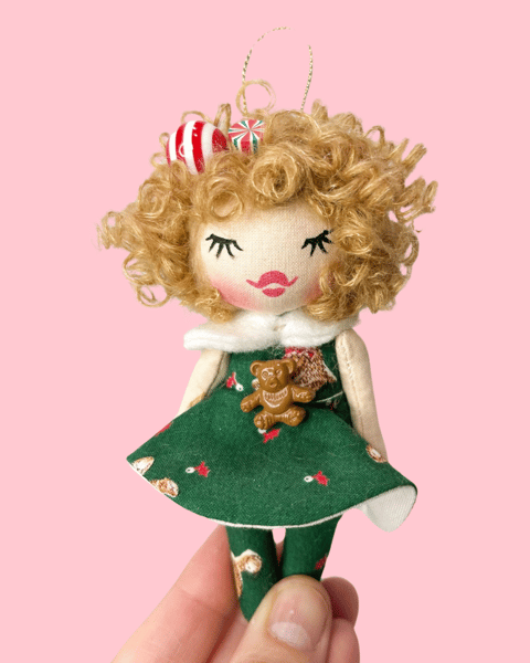 Image of Berry Beary Holiday Ornament 